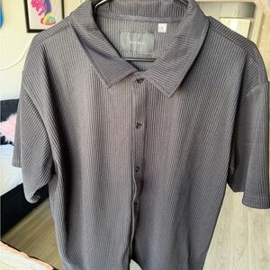 PACSUN Men's Black Shirt